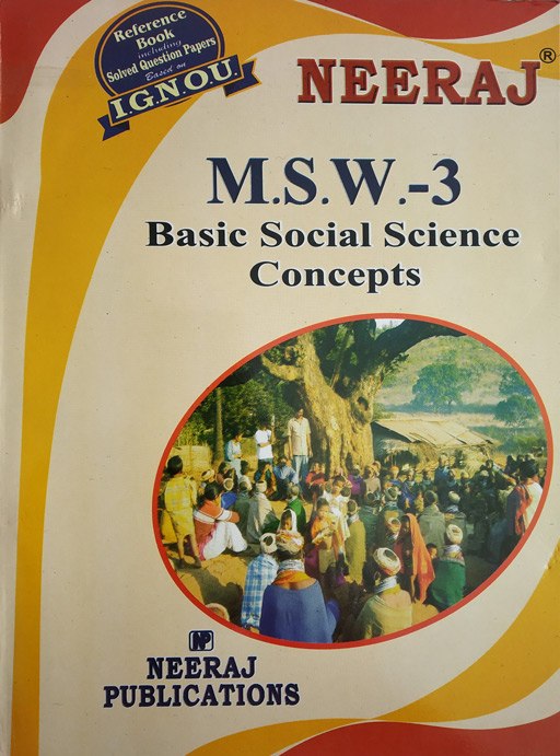 Neeraj MSW - 03 Basic Social Science Concepts